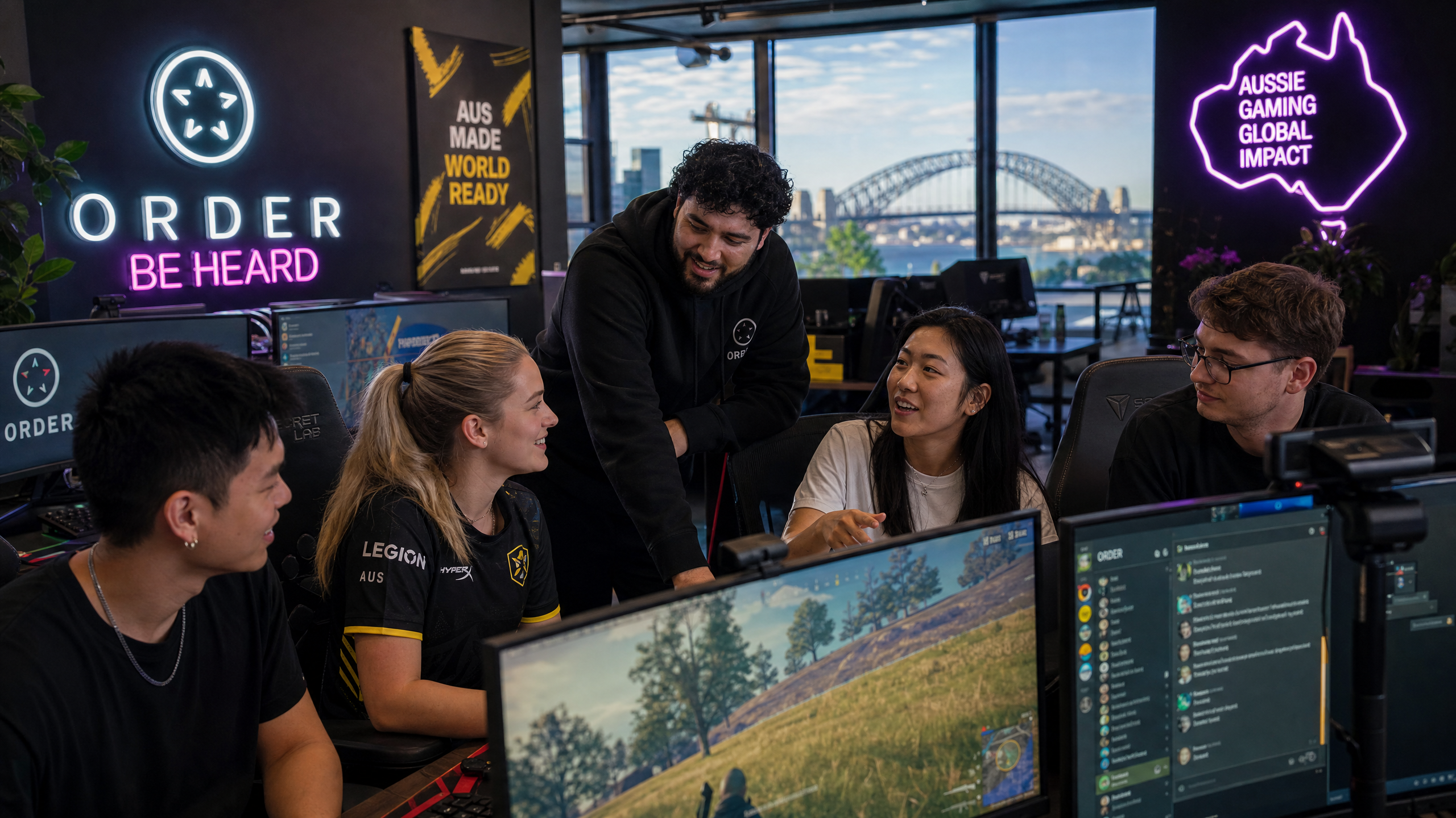 Arena Finals team in Sydney
